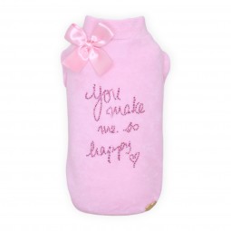 SO HAPPY PINK TSHIRT SPONGE