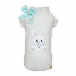 BUNNY STRIPE MINT TSHIRT