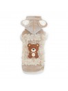 MAJESTY BEAR FRAME HOODIE CAMEL
