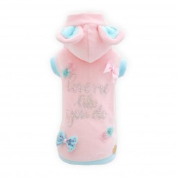 LOVELY DARLING HOODIE ROSE