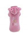 BORN TO SHINE HOODIE MAUVE