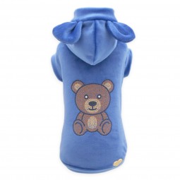 TEDDY BEAR NAILSTUDS HOODIE...