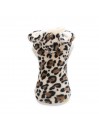 SOFT LEOPARD HOODIE CREAM