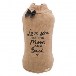 LOVE YOU MOON BACK PULL CAMEL