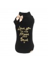 LOVE YOU MOON BACK PULL BLACK