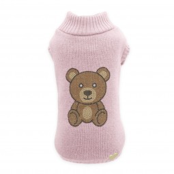 TEDDY BEAR NAILSTUDS PULL PINK