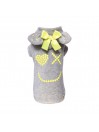 SMILEY HOODIE FLUO YELLOW