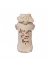 LOVE MOON BACK CREAM HOODIE
