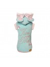 KISS ME HOODIE ACQUA