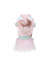 SMILEY BEAR BOMBER PINK