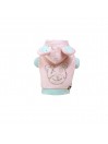 SMILEY BEAR BOMBER PINK
