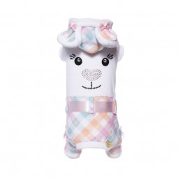 TEDDY FACE VICHY TRACKSUIT...