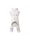 TEDDY FACE VICHY TRACKSUIT WHITE