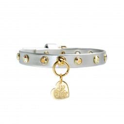 CHATON RIVETS COLLAR...
