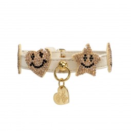 SPARKLING SMILEY COLLAR...