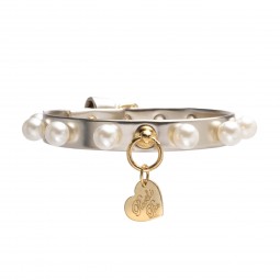 PEARLS COLLAR METAL...