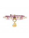 PEARLS COLLAR METAL PINK/GOLD