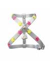 FLUO STARS HARNESS SILVER/SILVER