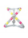 FLUO STUDS HARNESS SILVER/SILVER