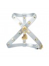 CHATON RIVETS HARNESS SILVER/GOLD