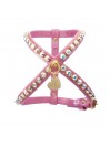 DIAMONDS CHAIN HARNESS FUCHSIA DORE/GOLD