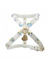 DIAMONDS HEARTS HARNESS WHITE DORE/GOLD