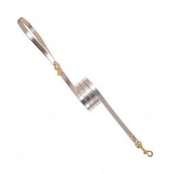 PLAIN LEASH METAL PLATINUM...
