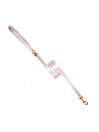 PLAIN LEASH PINK DORE ECOLEATHER/GOLD