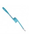 PLAIN LEASH MARE ECOLEATHER/SILVER