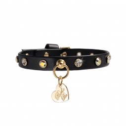 CHATON RIVETS COLLAR...