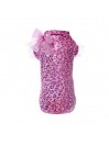 SPARKLING LEOPARD TSHIRT FUCHSIA