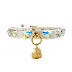 DIAMONDS HEARTS COLLAR...