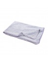 PLAIN VELOUR GREY BLANKET