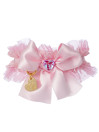 TULLE AND BOW COLLAR PINK DORE/GOLD