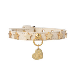 GOLDEN STARS COLLAR CREAM/GOLD