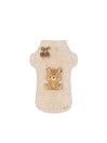 PUFFY FUR HONEY BEAR SWEATER CREAM