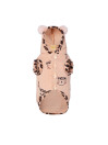 LEOPARD SWEATER PEACH