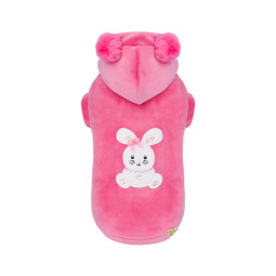 BUNNY HOODIE FUCHSIA