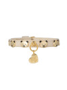 TEDDY STUDS COLLAR CREAM/GOLD