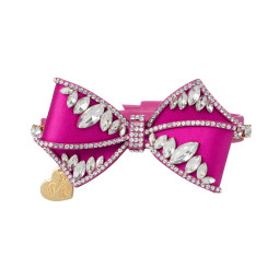 DIAMOND PAPILLON BOW COLLAR...