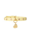 CHATON RIVETS COLLAR YELLOW/GOLD