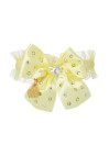 CHIC FRUFRU BOW COLLAR YELLOW/GOLD