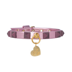 PYRAMIDS COLLAR METAL...