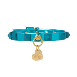 PYRAMIDS COLLAR METAL...