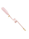 POSH LEASH PINK DORE ECOLEATHER/GOLD