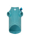 HAPPY BUNNY TSHIRT VELOUR TURQUOISE
