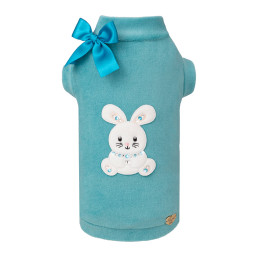HAPPY BUNNY TSHIRT VELOUR...