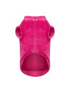 TEDDY RHINESTONE TSHIRT VELOUR FUCHSIA
