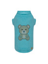 TEDDY RHINESTONE TSHIRT VELOUR TURQUOISE