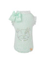 SMILEY BEAR LACE TSHIRT MINT